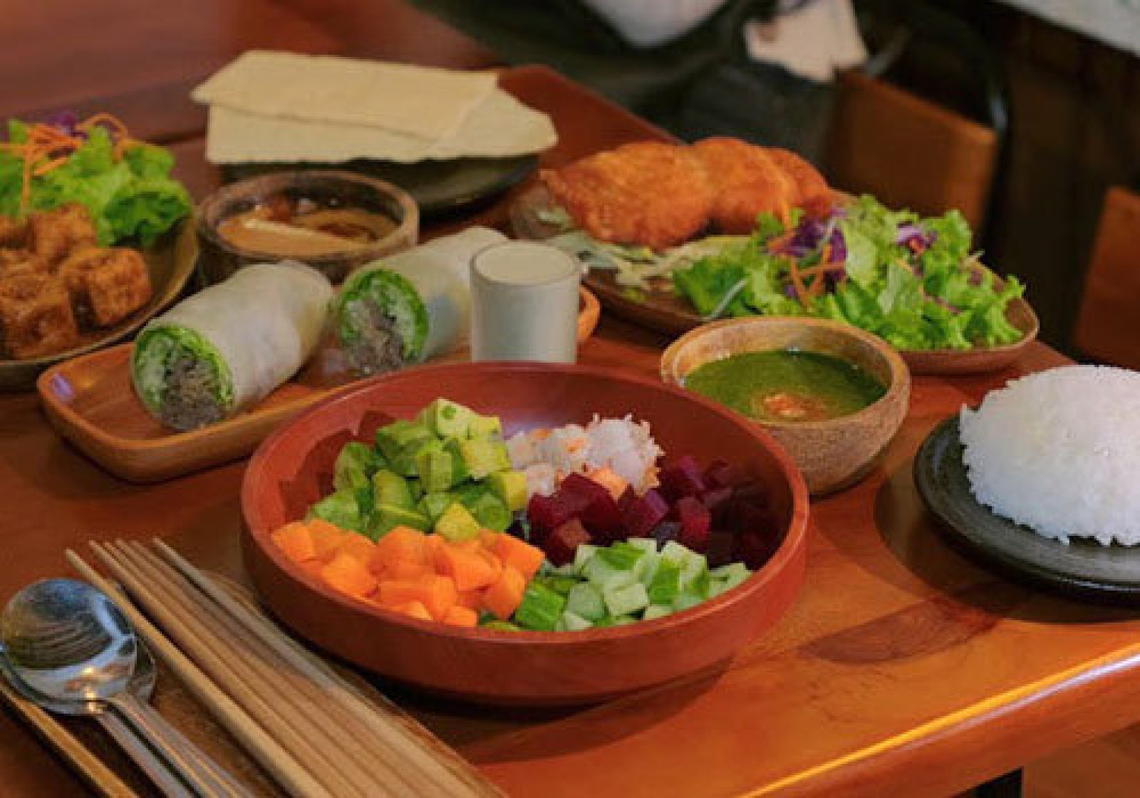 VO ROOF の料理