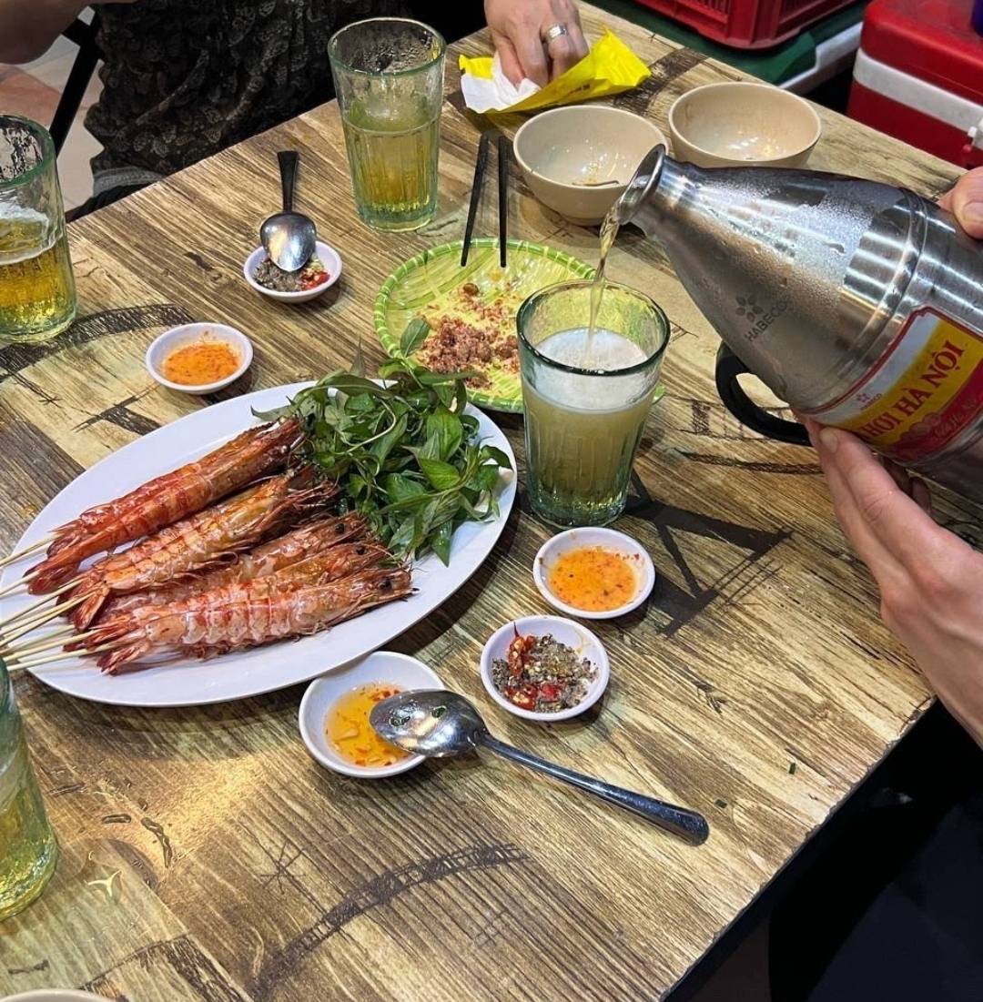 Bia Hơi 80A の店内