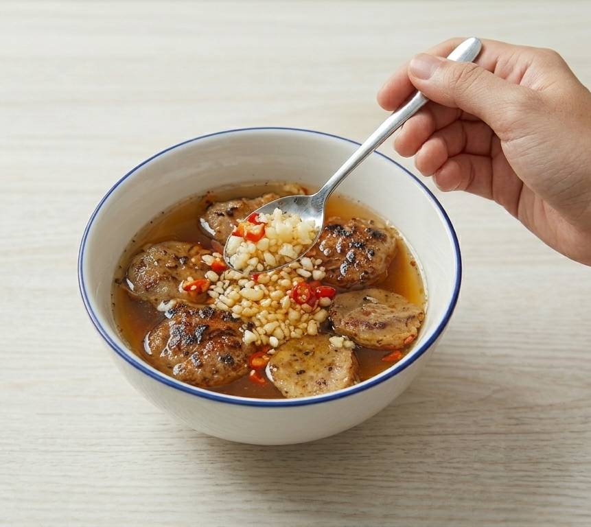 Chuẩn bị nước chấm