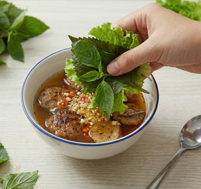 Rau sống tươi mát