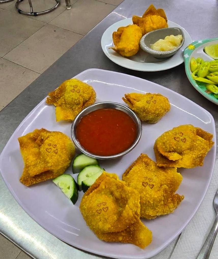 Sủi cảo chiên giòn